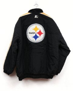 Pittsburgh Steelers Vintage NFL Full Zip Starter Jacket sold by HG Vintage