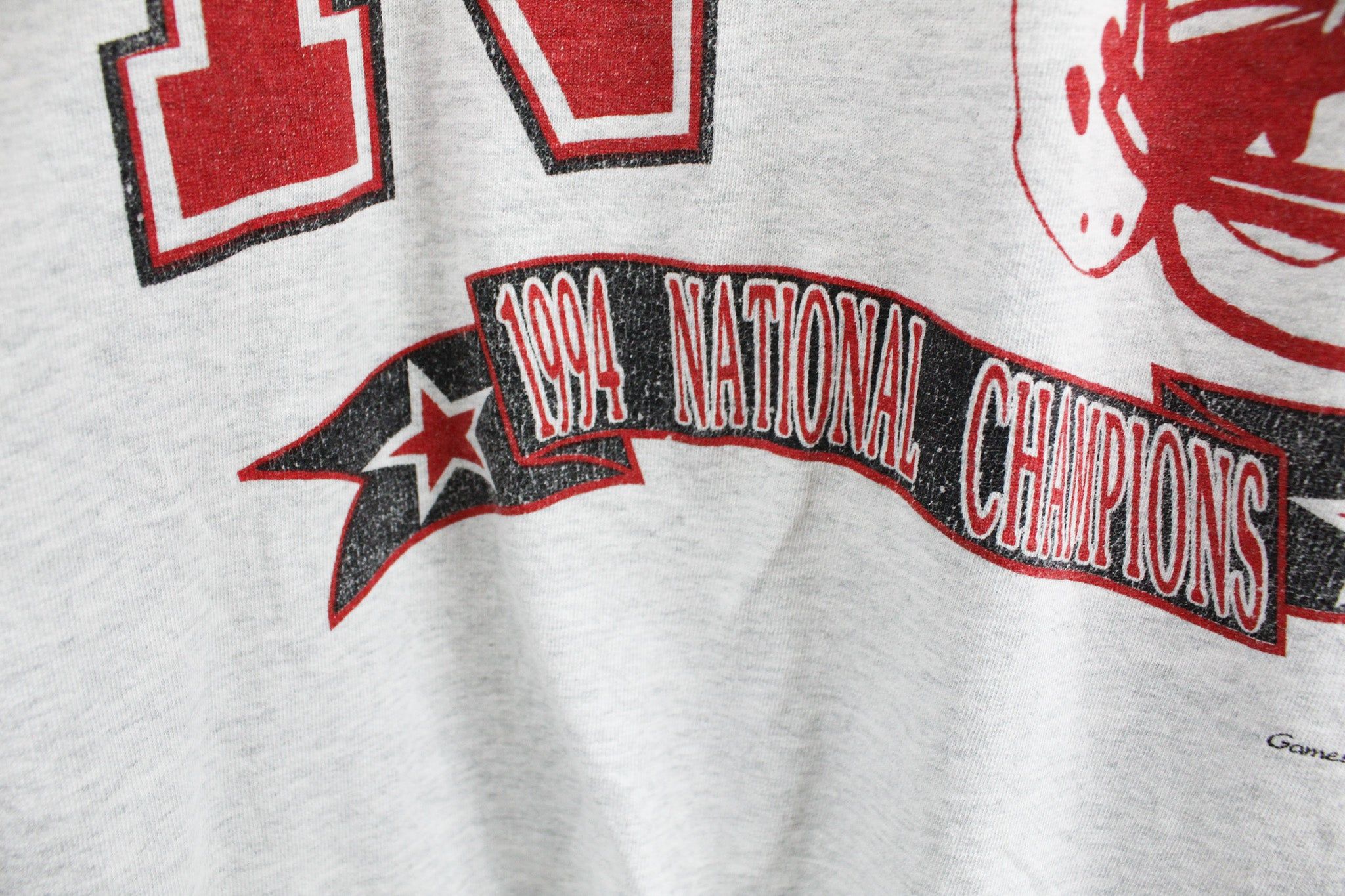 Vintage 1994 University Of Nebraska National Champ Tee sold by HG Vintage product image thumbnail 3