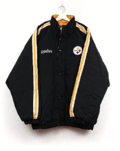 Pittsburgh Steelers Vintage NFL Full Zip Starter Jacket sold by HG Vintage