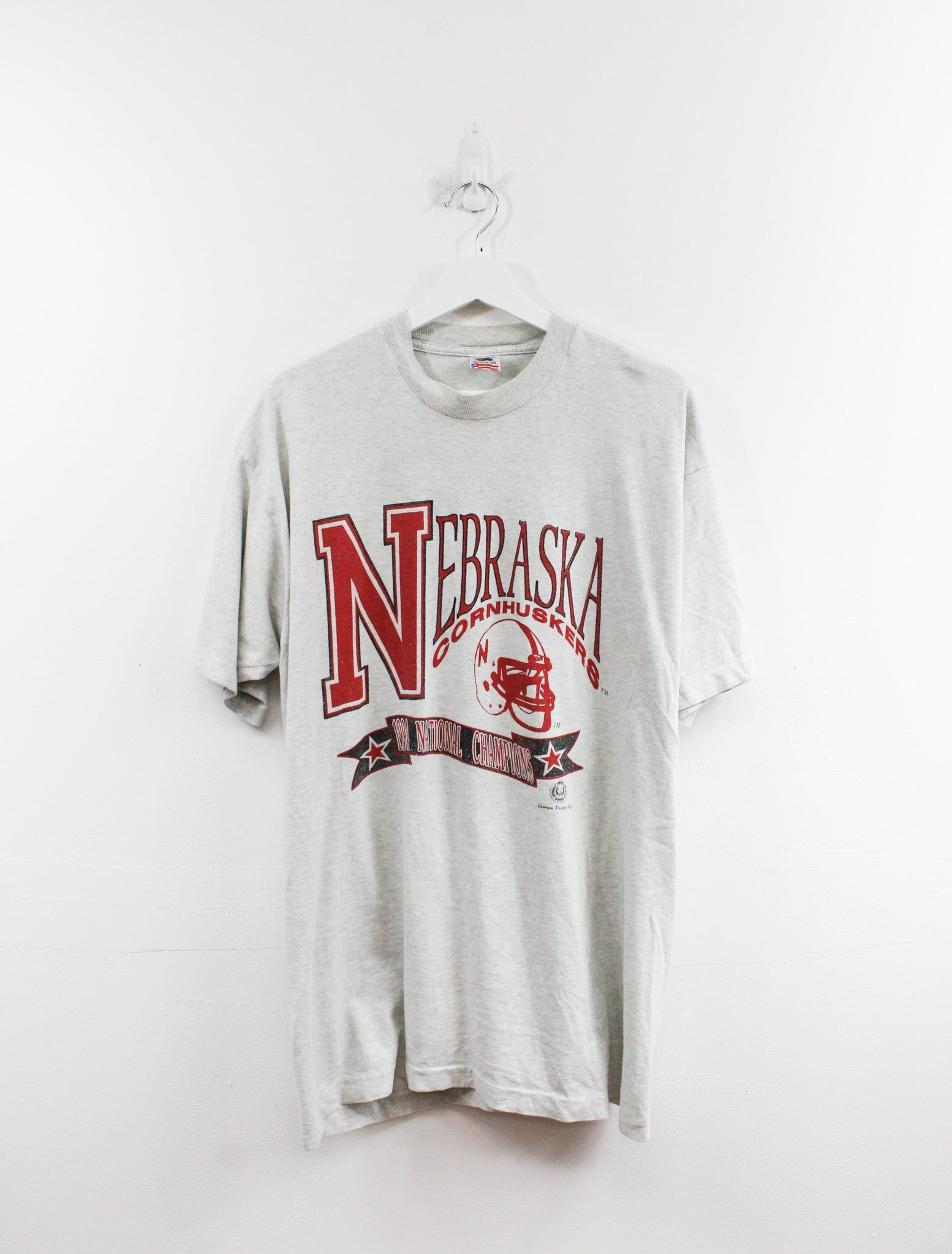 Vintage 1994 University Of Nebraska National Champ Tee sold by HG Vintage
