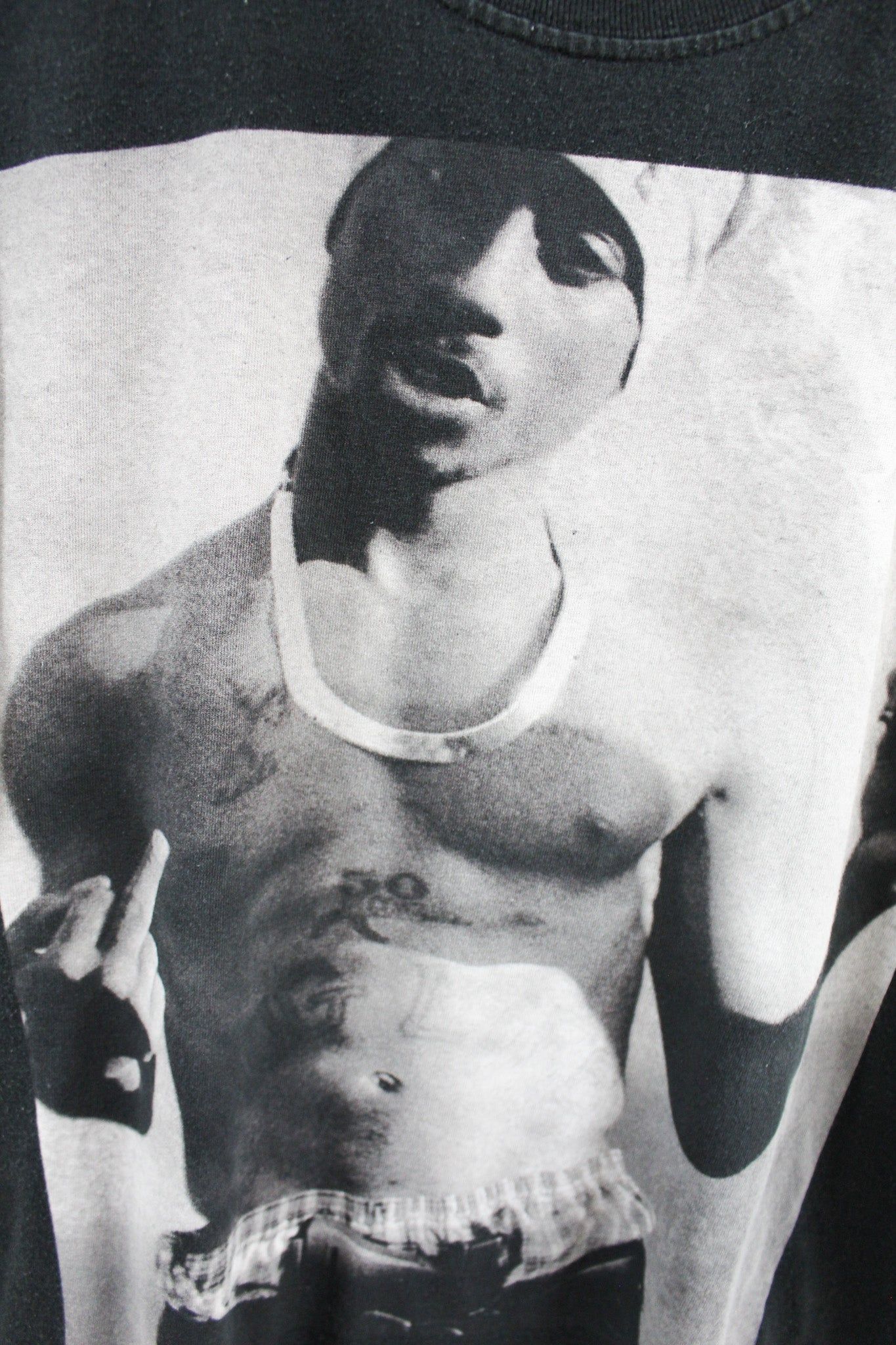 Tupac Smoking Picture Tee sold by HG Vintage product image thumbnail 2