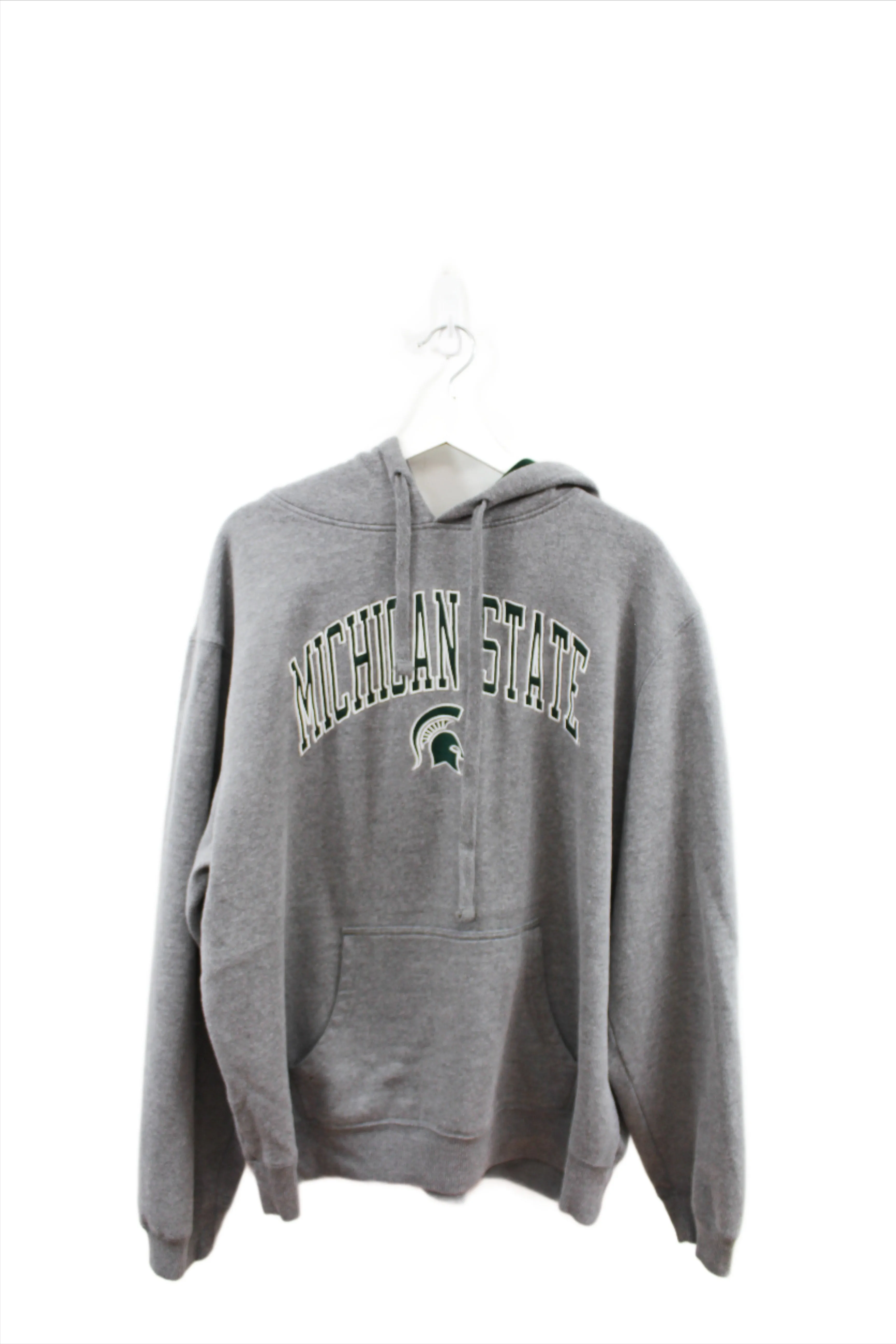 Z - Vintage Michigan State University Embroidered Script & Logo Hoodie sold by HG Vintage