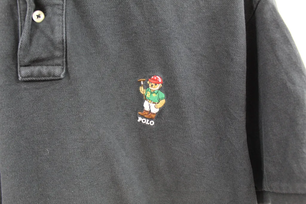 Z - Vintage Ralph Lauren Polo Bear Short Sleeve Polo Tee sold by HG Vintage product image thumbnail 2
