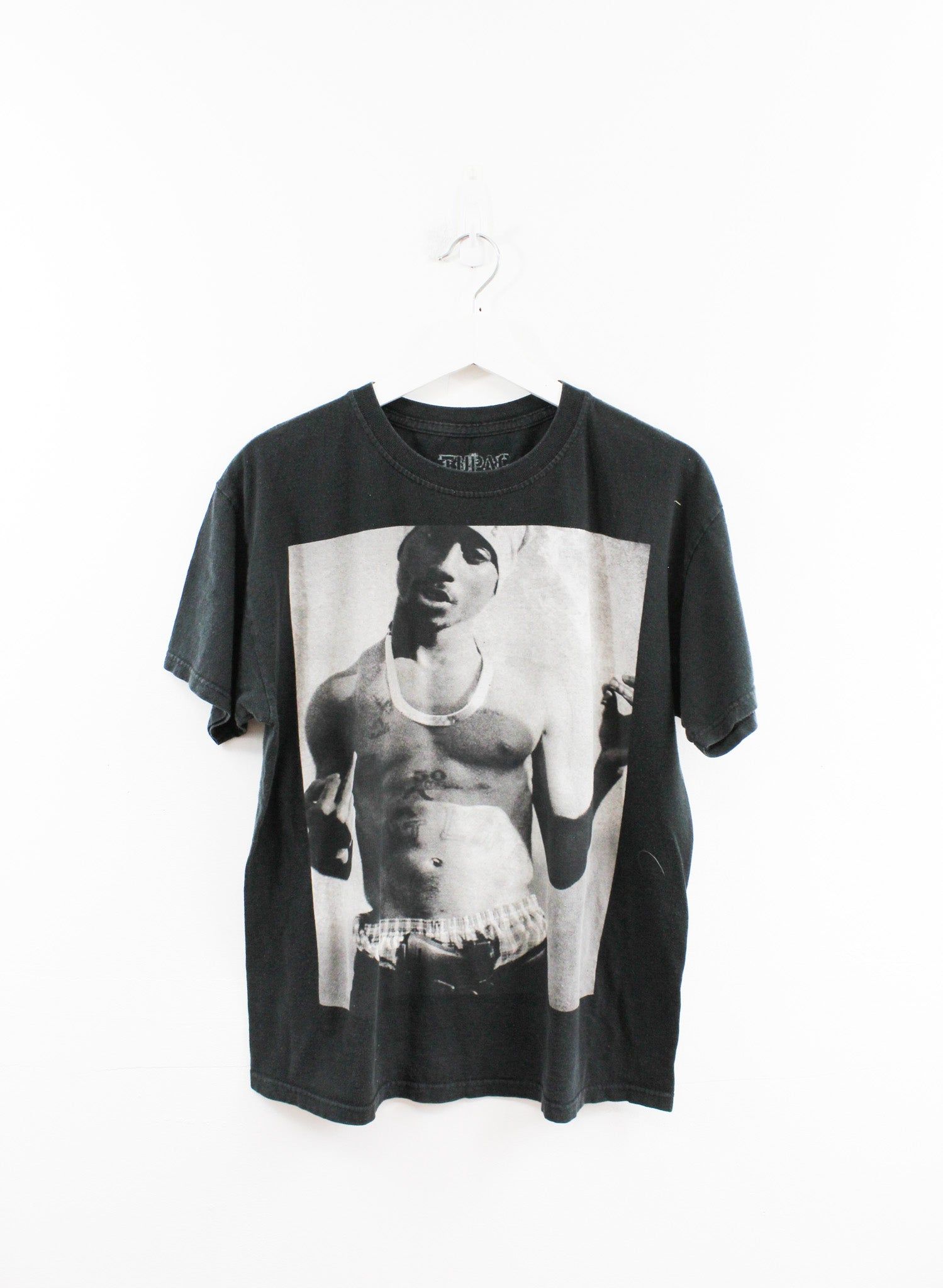 Tupac Smoking Picture Tee sold by HG Vintage