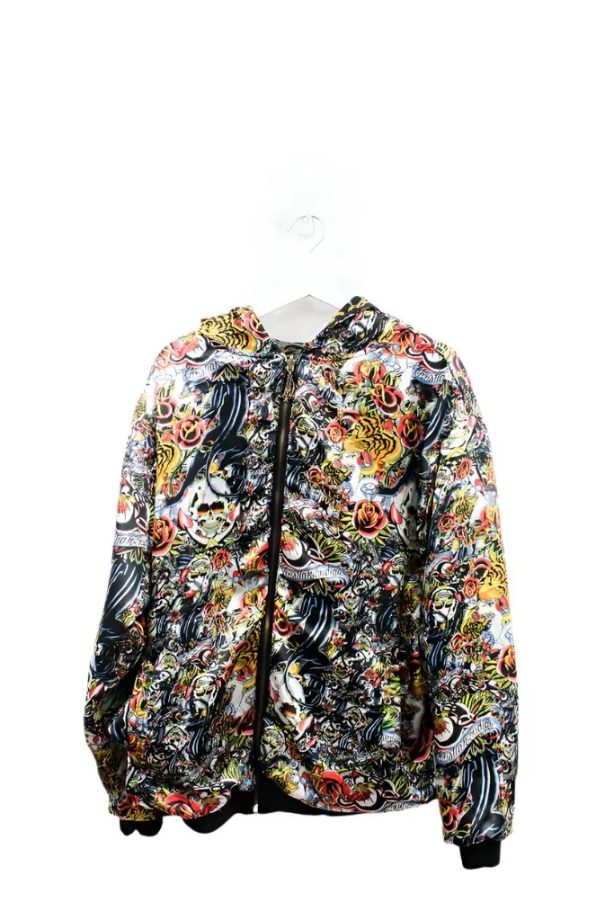 Z- Vintage Christian Audigier Reversible Hip-Hop & All Over Panther Zip Up Hoodie sold by HG Vintage product image thumbnail 3