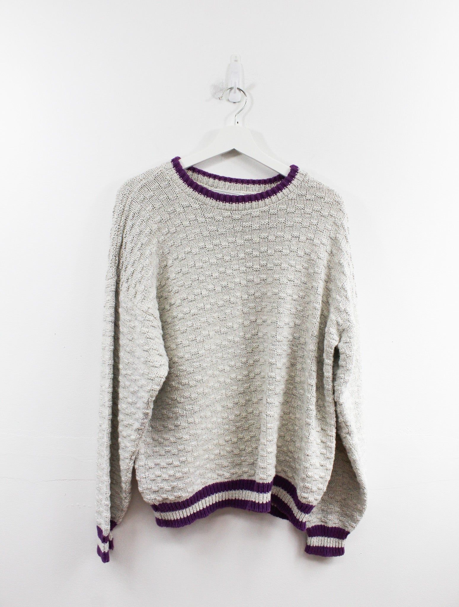 Vintage Blank Knit Sweater sold by HG Vintage