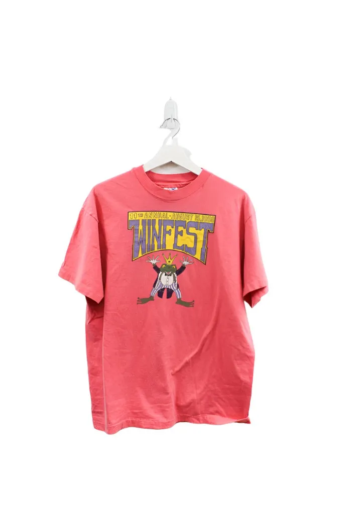 Z - Vintage Single Stitch 1993 11th Annual Winfest Hanes Beefy Tee sold by HG Vintage