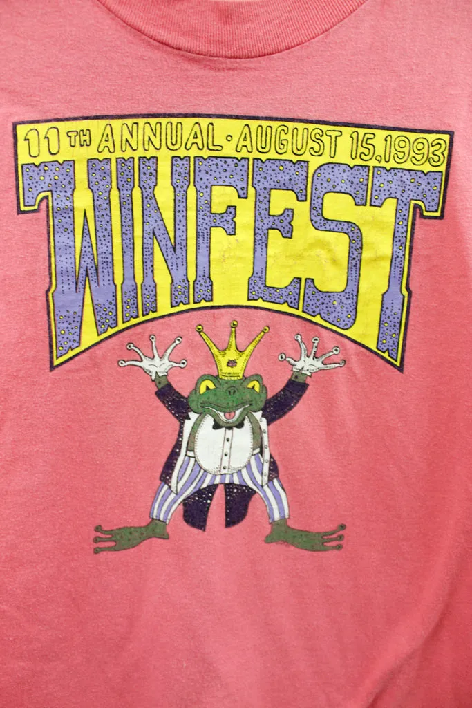 Z - Vintage Single Stitch 1993 11th Annual Winfest Hanes Beefy Tee sold by HG Vintage product image thumbnail 2
