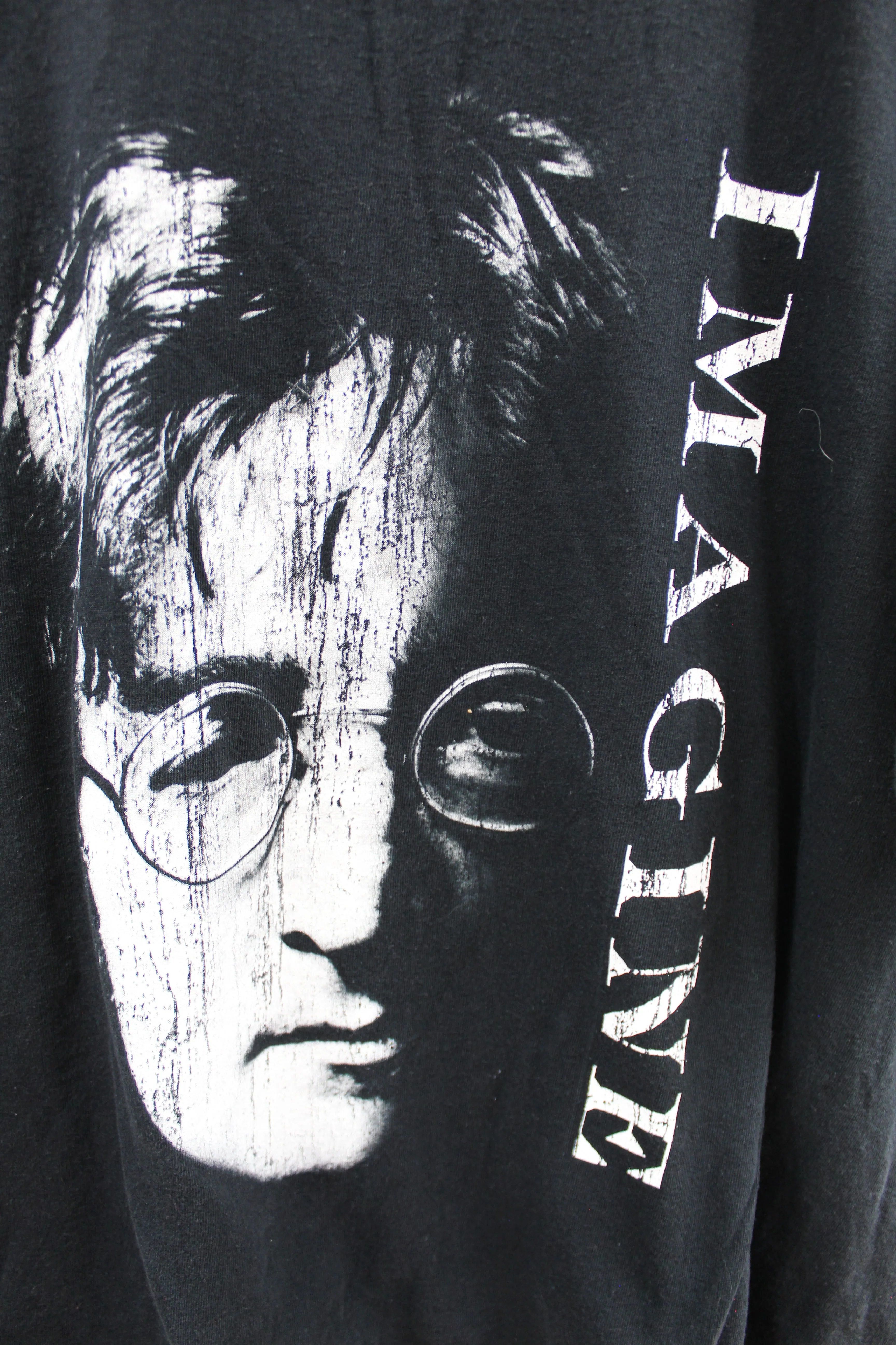 X - John Lennon Imagine Picture Anvil Tag Tee sold by HG Vintage product image thumbnail 2