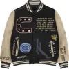 Travis Scott Cactus Jack For Fragment Manifest Letterman Jacket sold by HG Vintage