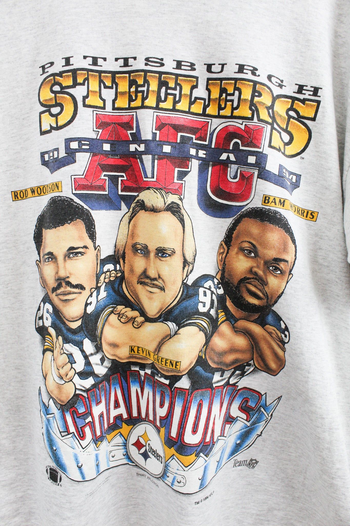 NFL Pittsburgh Steelers 94' AFC Champ Tee sold by HG Vintage product image thumbnail 2