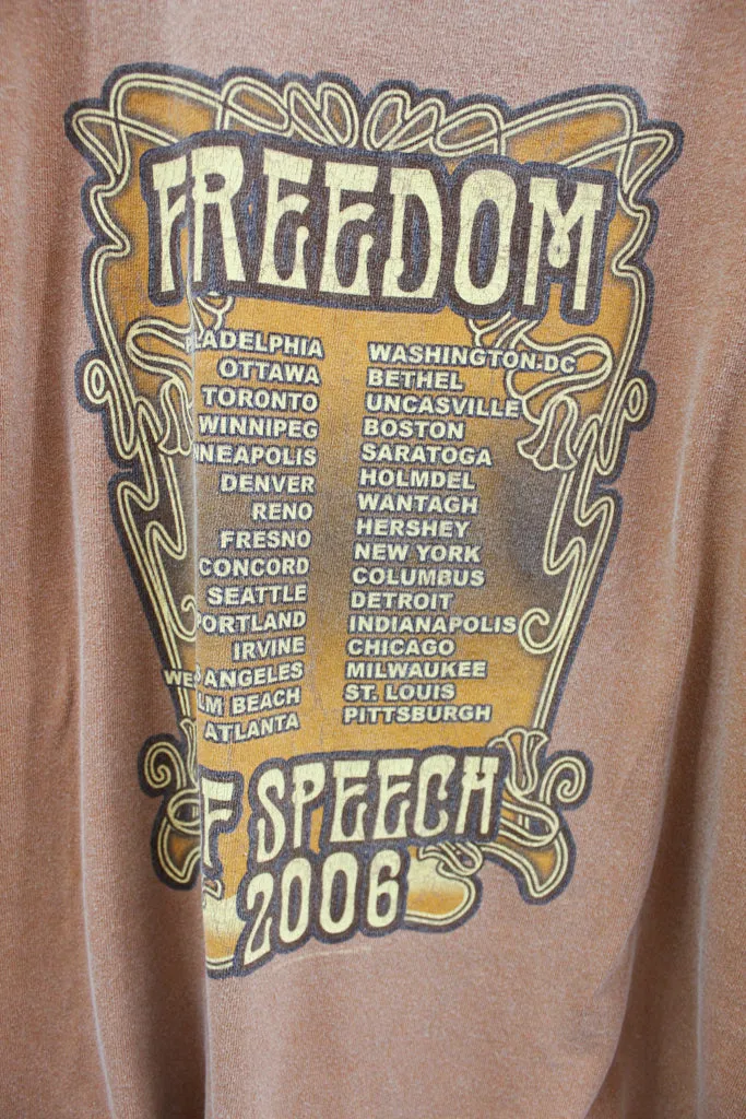 Z - Vintage 2006 Crosby Stills Nash & Young Freedom Of Speech Tour Tee sold by HG Vintage product image thumbnail 5