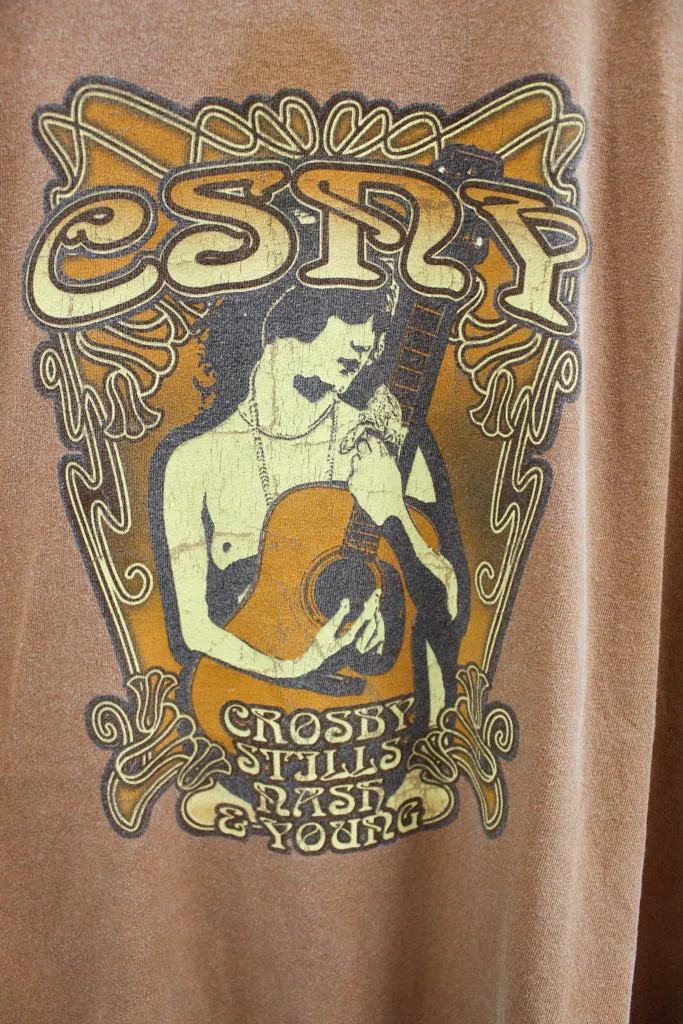 Z - Vintage 2006 Crosby Stills Nash & Young Freedom Of Speech Tour Tee sold by HG Vintage product image thumbnail 2