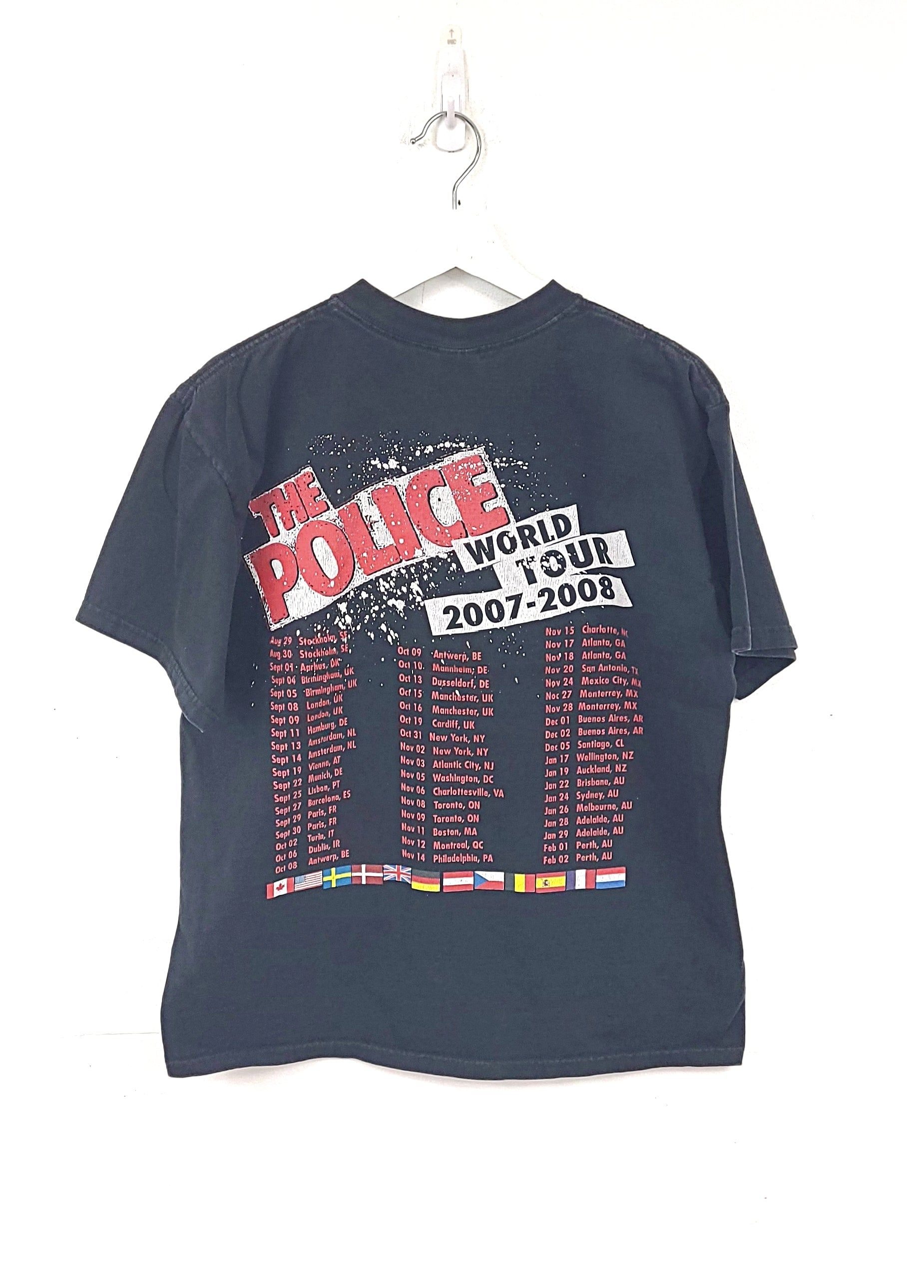 The Police World Tour '07 Tee sold by HG Vintage product image thumbnail 3