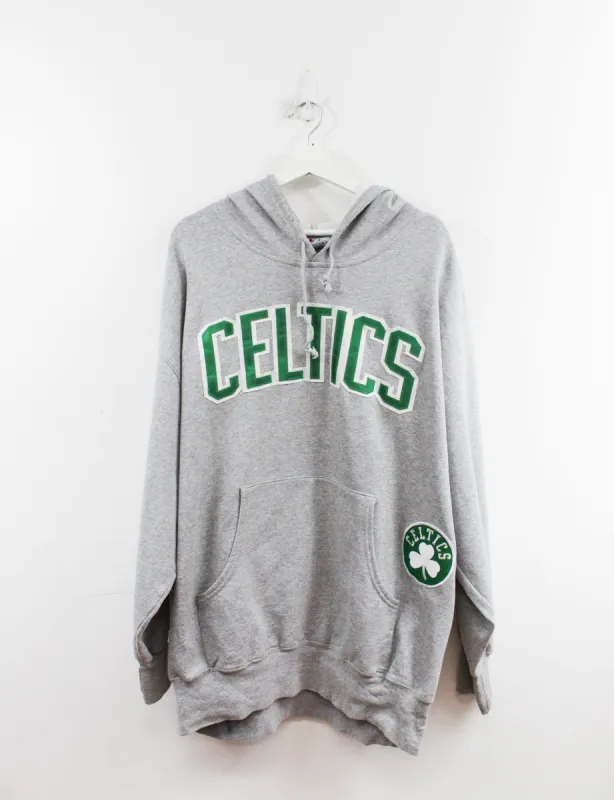 Vintage Majestic NBA Boston Celtics Embroidered Hoodie sold by HG Vintage