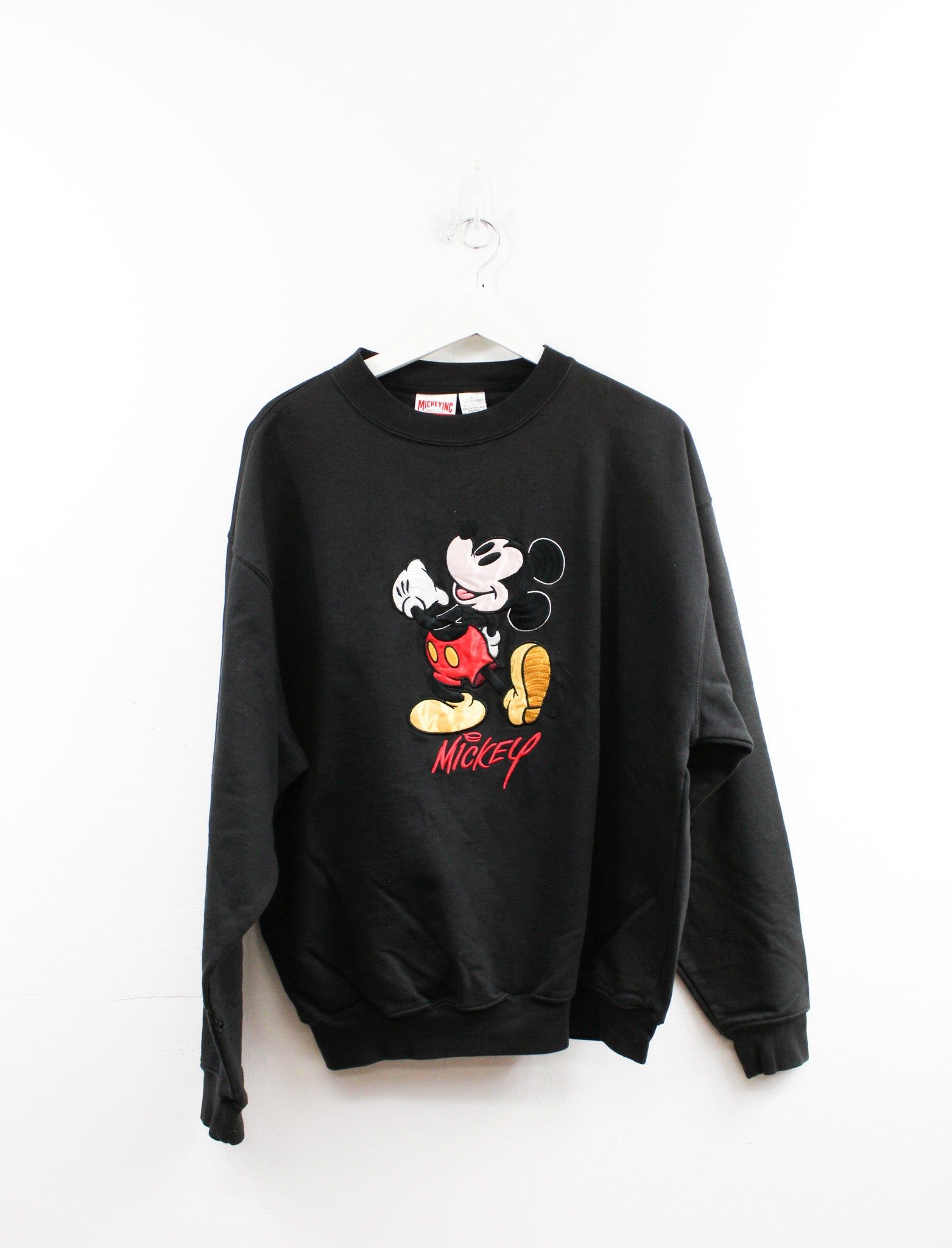 Vintage Mickey Mouse Embroidered Crewneck sold by HG Vintage