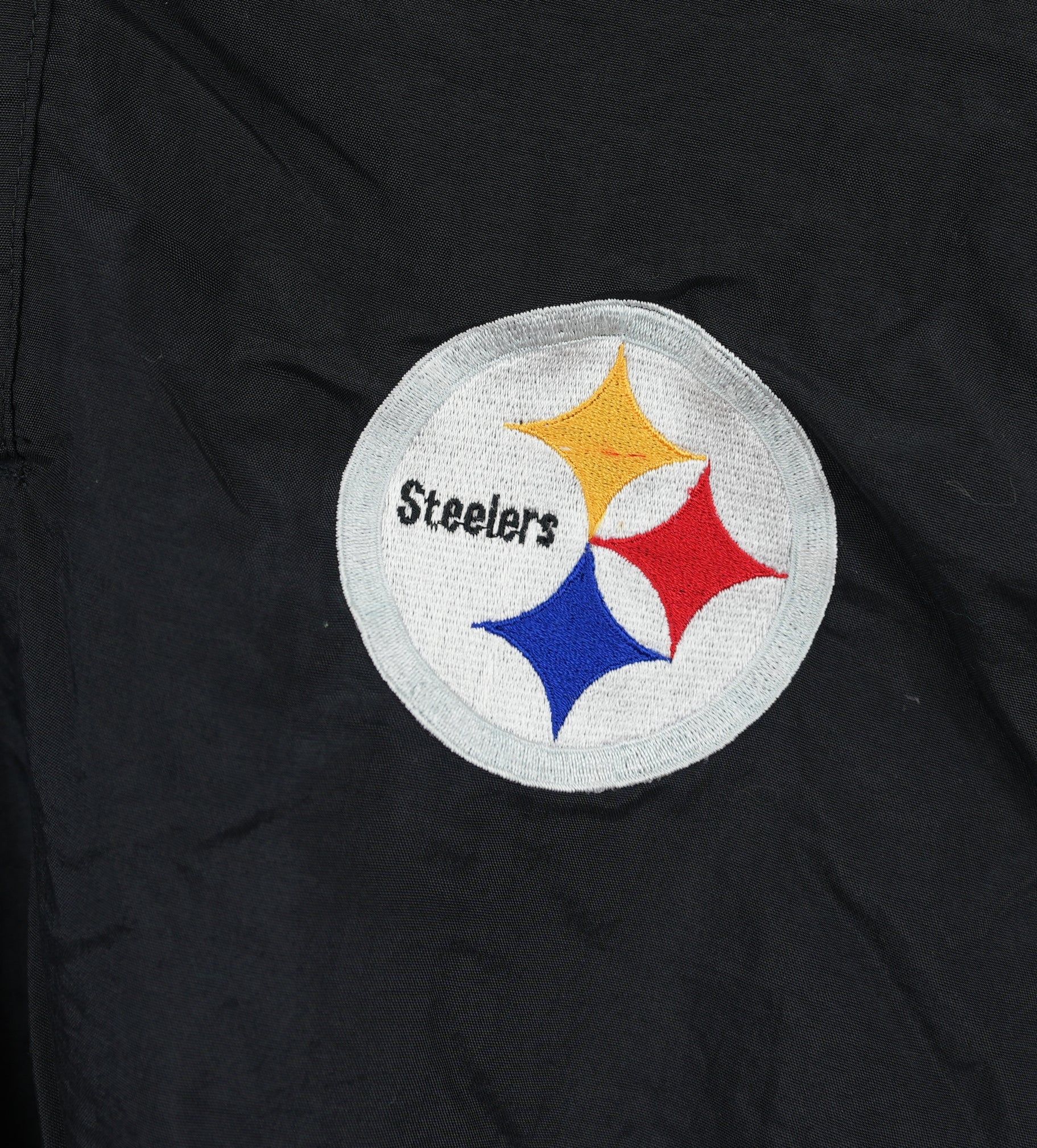 Pittsburgh Steelers Starter Embroidered Pullover Windbreaker Jacket sold by HG Vintage product image thumbnail 2