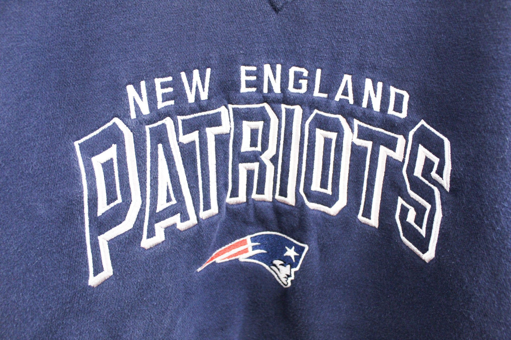 NFL New England Patriots Embroidered Logo Crewneck sold by HG Vintage product image thumbnail 2