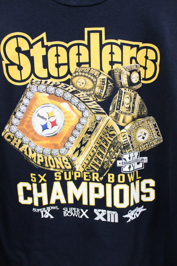 Z - Vintage 2005 NFL Pittsburgh Steelers Super Bowl Champs 40 Tee sold by HG Vintage product image thumbnail 2