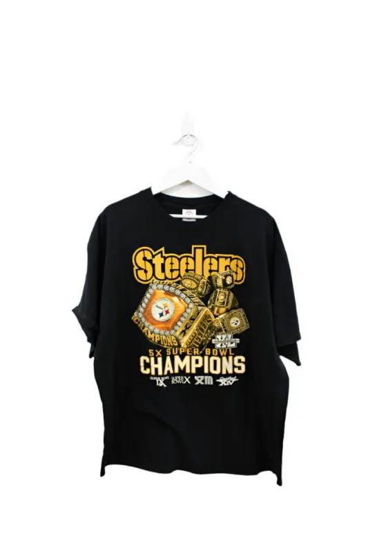 Z - Vintage 2005 NFL Pittsburgh Steelers Super Bowl Champs 40 Tee sold by HG Vintage