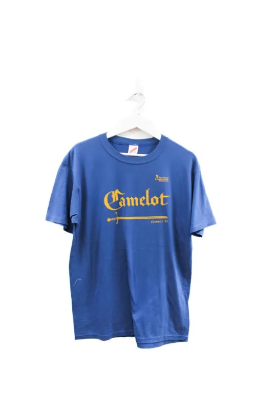 Z - Vintage Single Stitch 88' Camelot Spencer Community Theatre Tee sold by HG Vintage