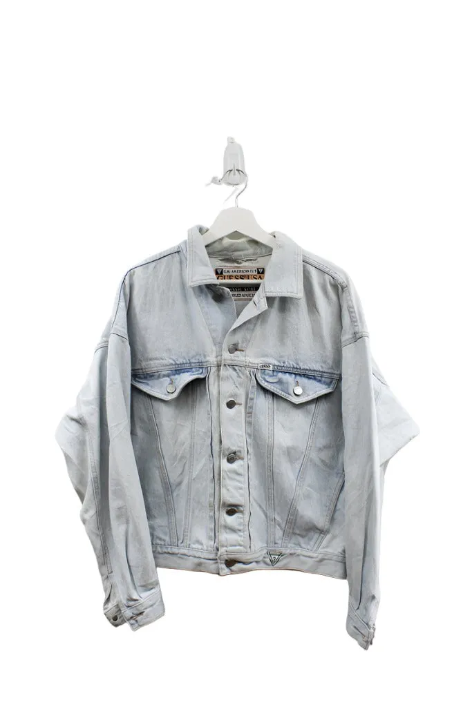 Z - Vintage Guess Made In The USA American Cut By George Marciano Denim Jacket sold by HG Vintage