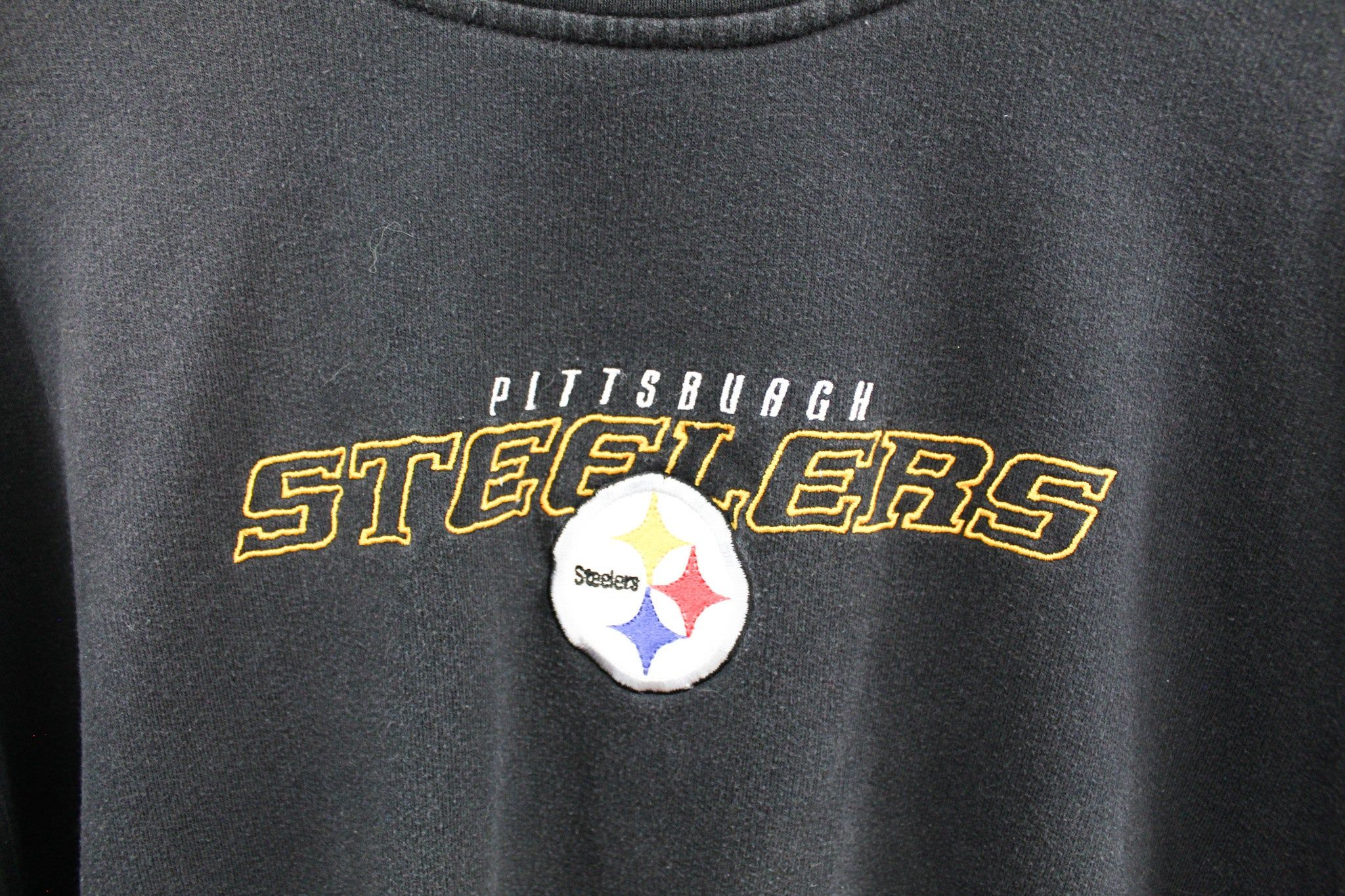 Vintage NFL Pittsburgh Steelers Embroidered Logo Crewneck sold by HG Vintage product image thumbnail 2