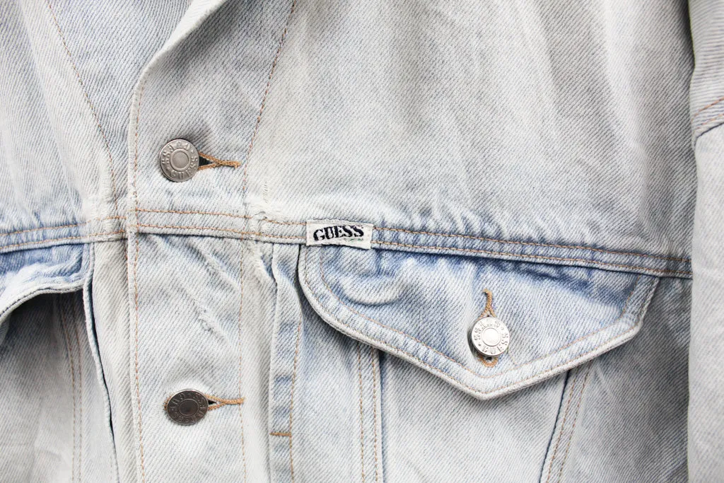Z - Vintage Guess Made In The USA American Cut By George Marciano Denim Jacket sold by HG Vintage product image thumbnail 2