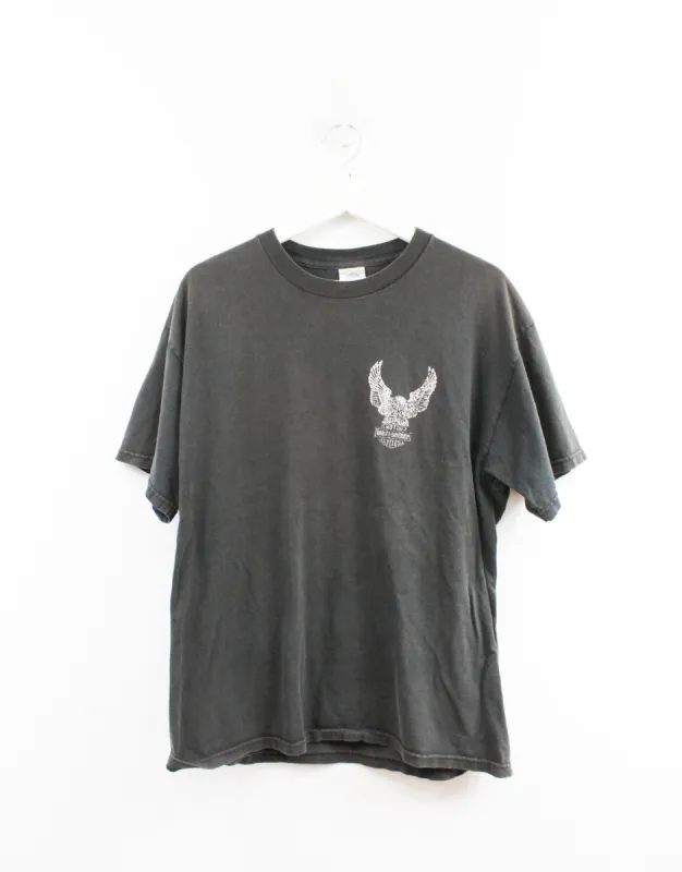 Vintage Harley Davidson Eagle & Logo Tee sold by HG Vintage