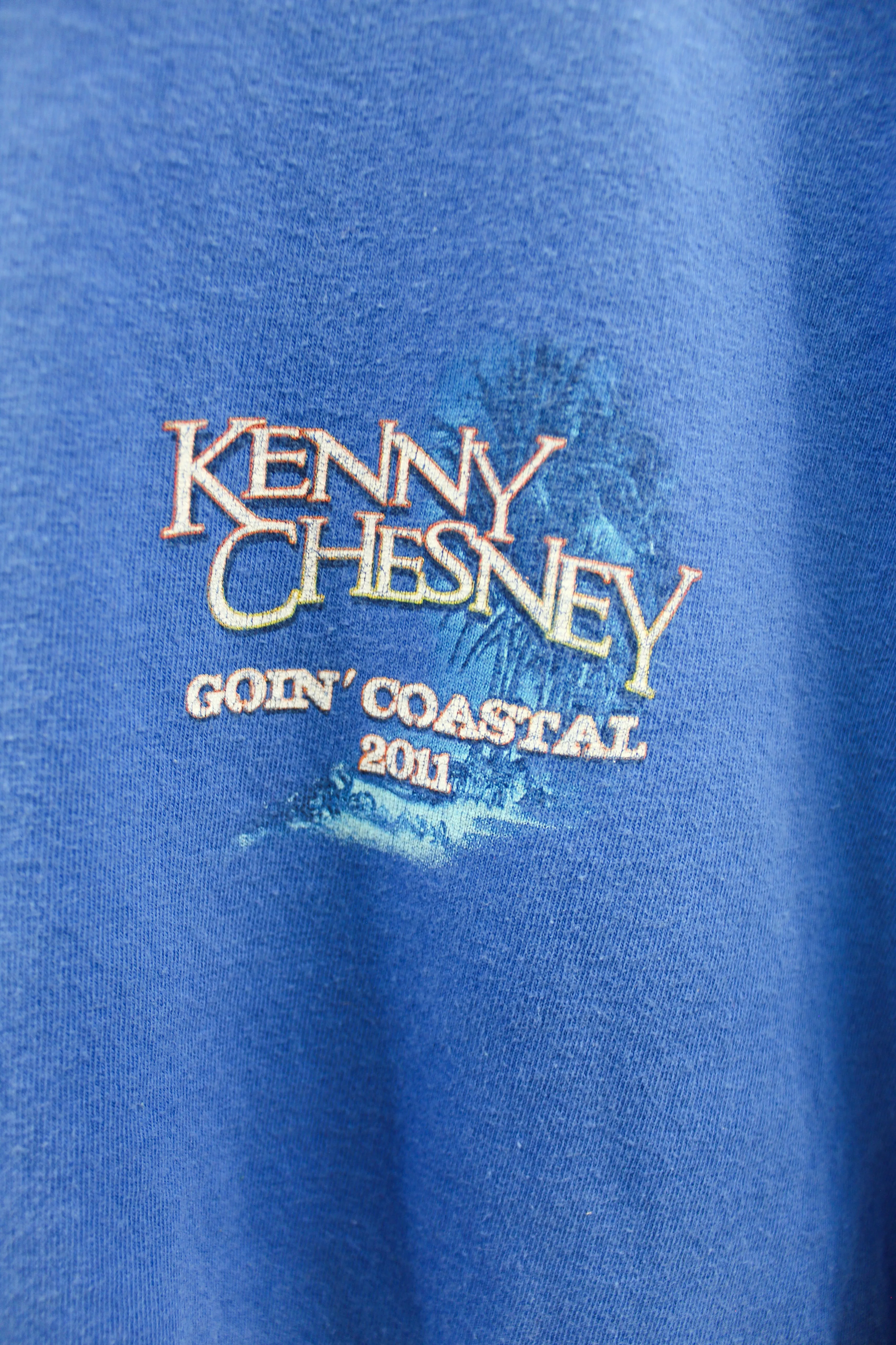 X - 2011 Kenney Chesney Goin' Costal Corona Tour Tee sold by HG Vintage product image thumbnail 2