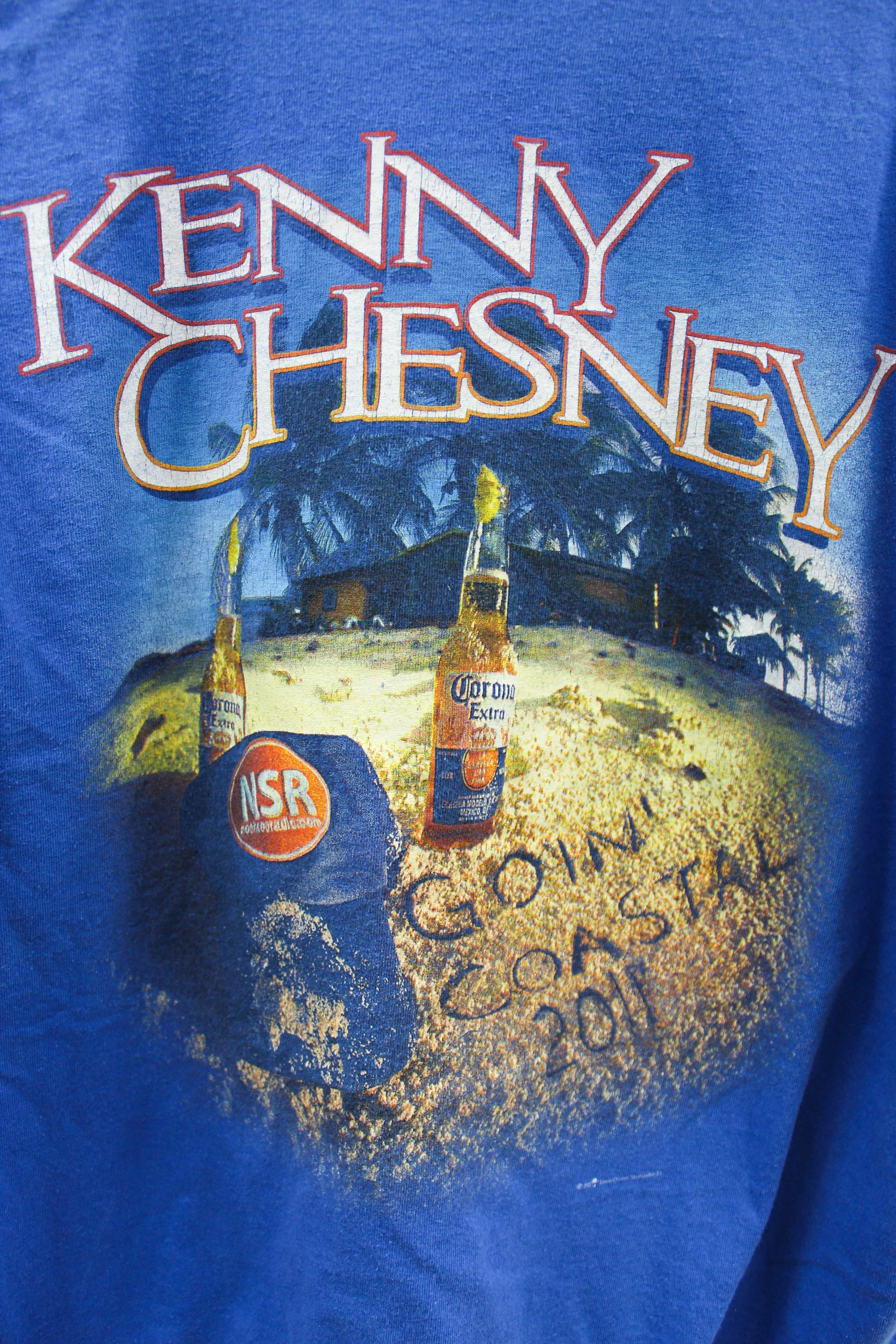 X - 2011 Kenney Chesney Goin' Costal Corona Tour Tee sold by HG Vintage product image thumbnail 5