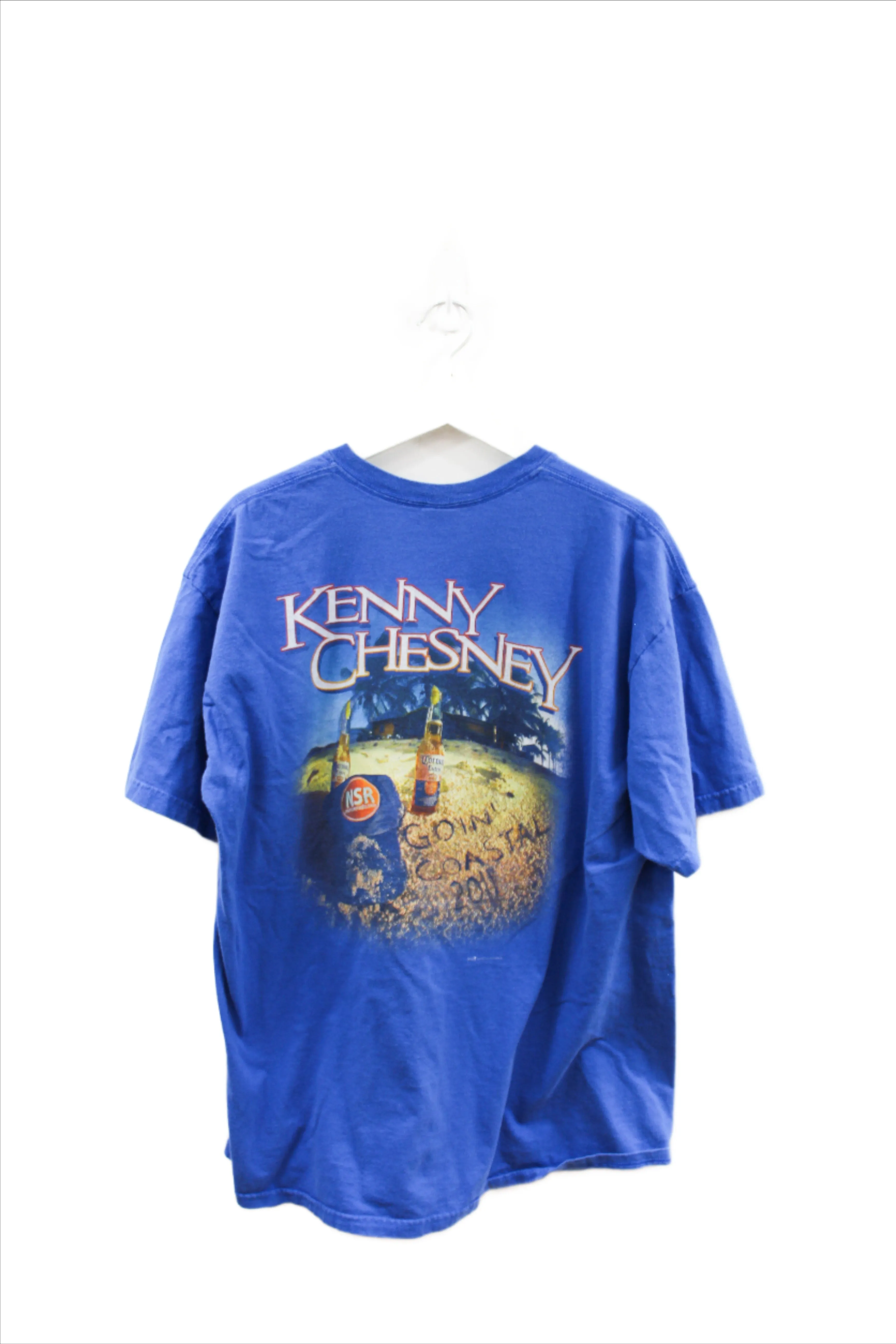 X - 2011 Kenney Chesney Goin' Costal Corona Tour Tee sold by HG Vintage product image thumbnail 4