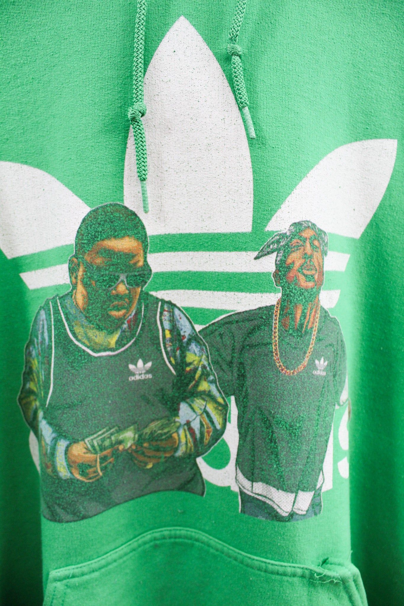 Bootleg Adidas Biggie & Tupac Hoodie sold by HG Vintage product image thumbnail 2