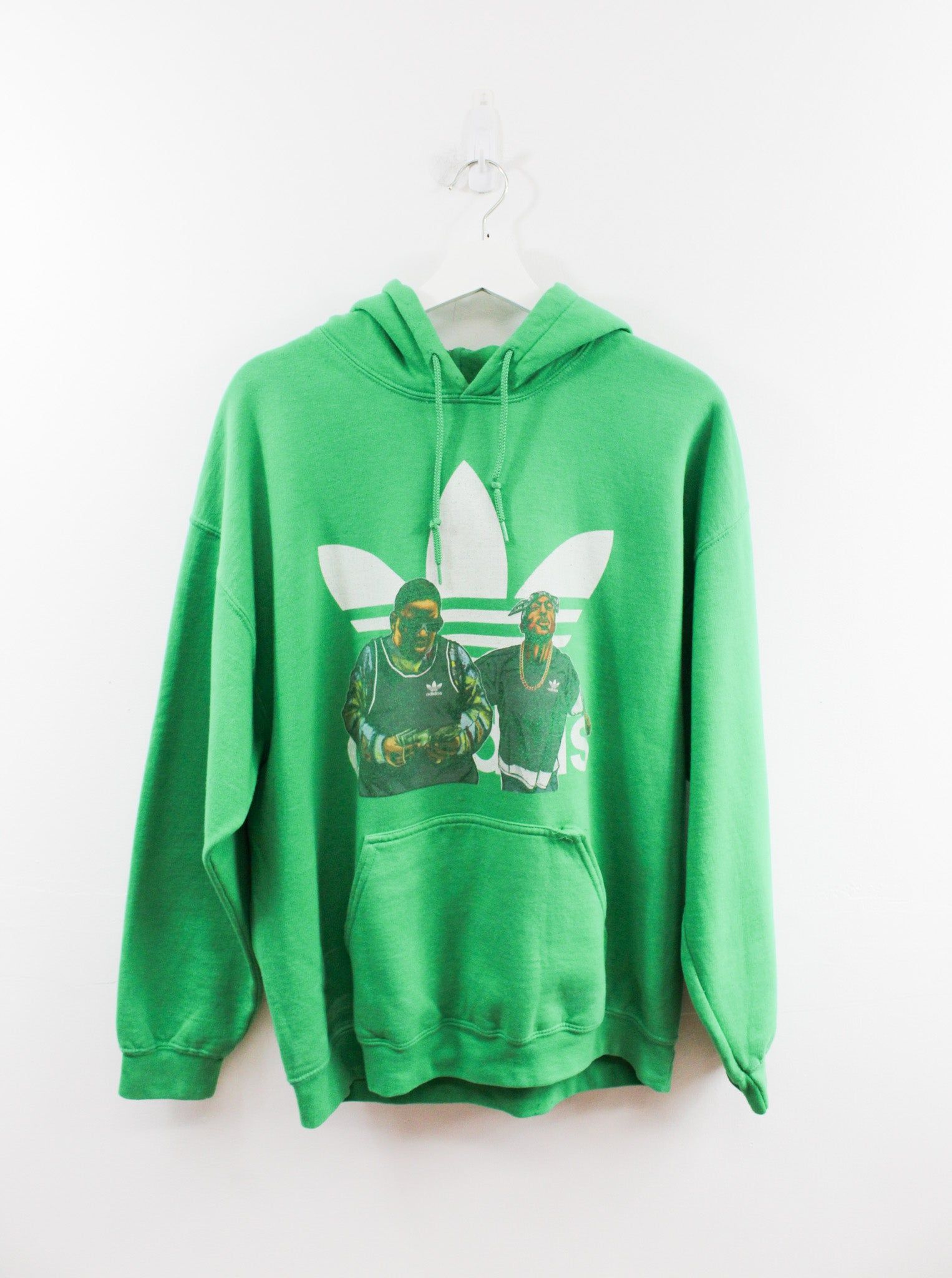 Bootleg Adidas Biggie & Tupac Hoodie sold by HG Vintage