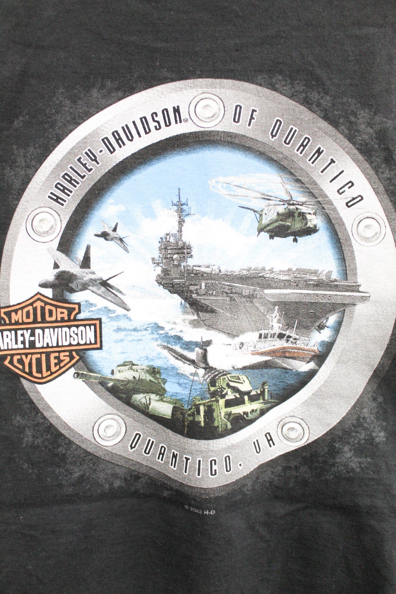 Harley Davidson Quantico VA Tee sold by HG Vintage product image thumbnail 4