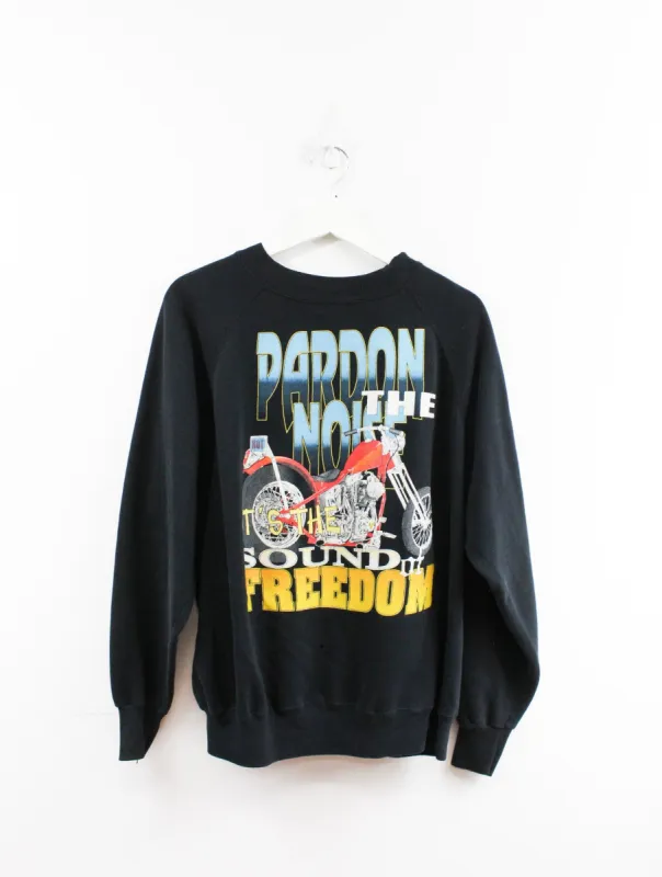 Vintage Motorcycle Noise Of Freedom Crewneck sold by HG Vintage