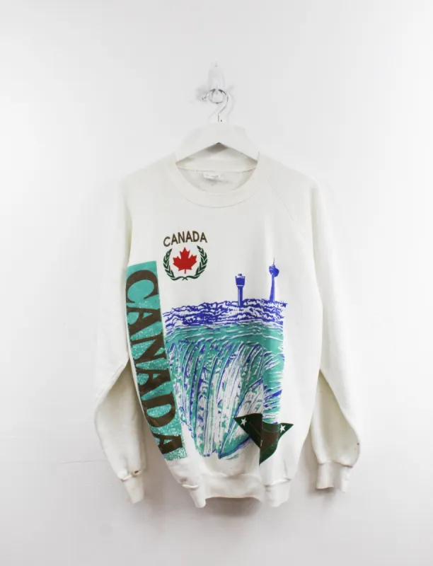 Canada Coast To Coast Crewneck sold by HG Vintage