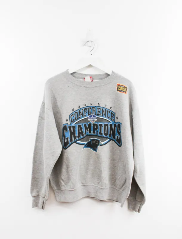 Vintage 03' NFL Carolina Panthers NFC Champs Crewneck sold by HG Vintage