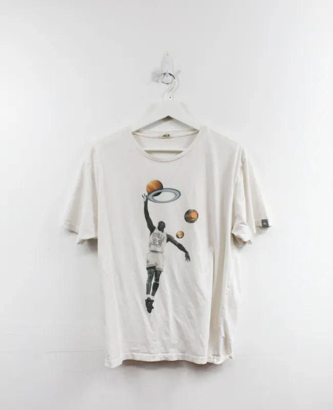 Michael Jordan Planet Basketball Tee sold by HG Vintage