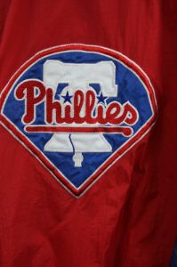 Vintage MLB Philadelphia Phillies 2008 World Series Champ Windbreaker sold by HG Vintage