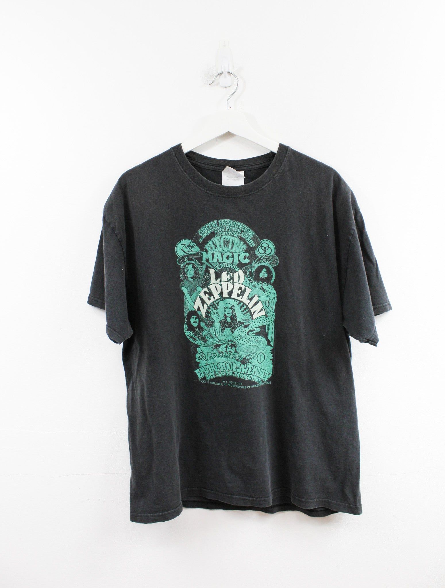 Led Zeppelin Electric Magic Graphic Tee sold by HG Vintage