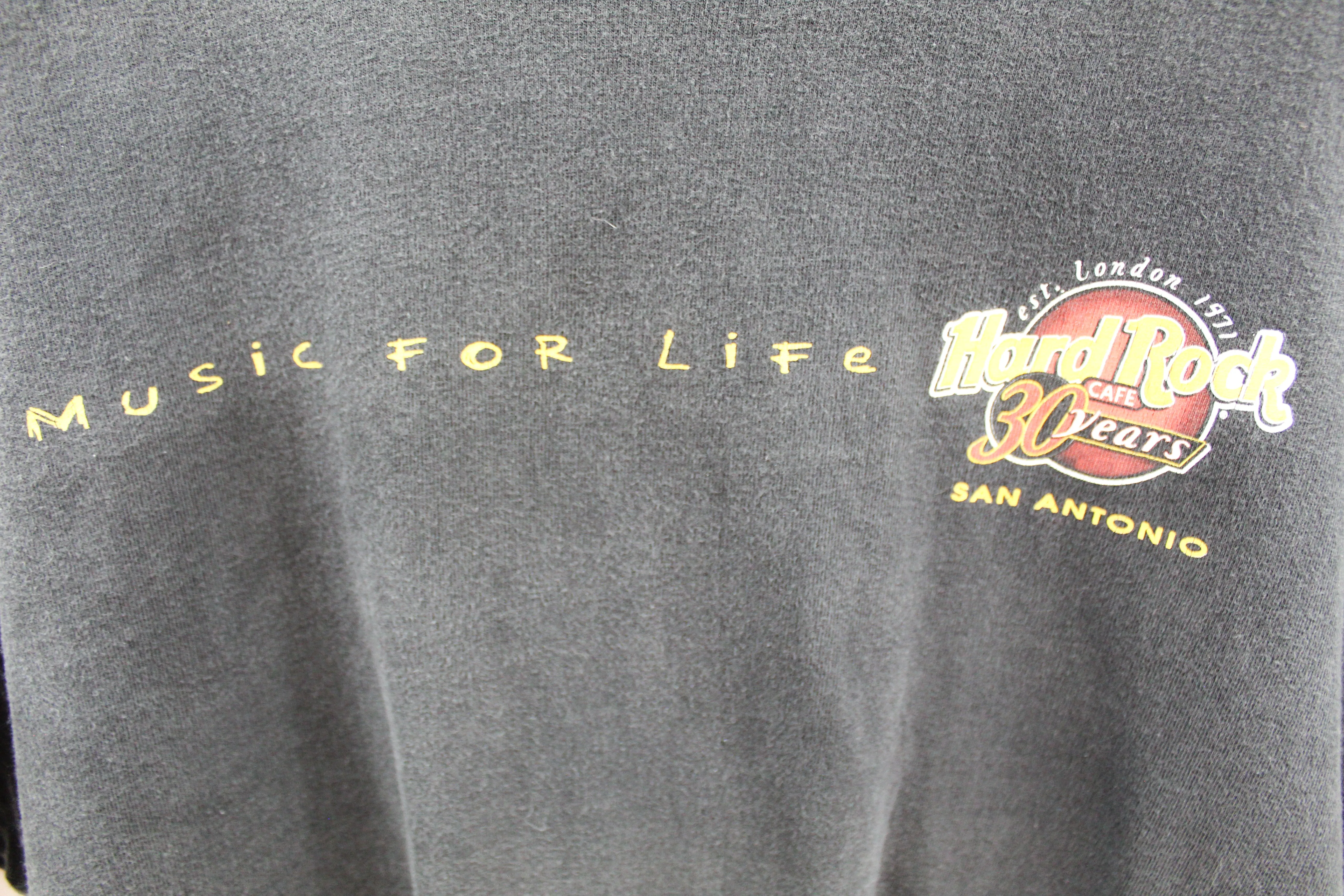 Z - Vintage Hard Rock Cafe 30 Years Anniversary San Antonio tee sold by HG Vintage product image thumbnail 2