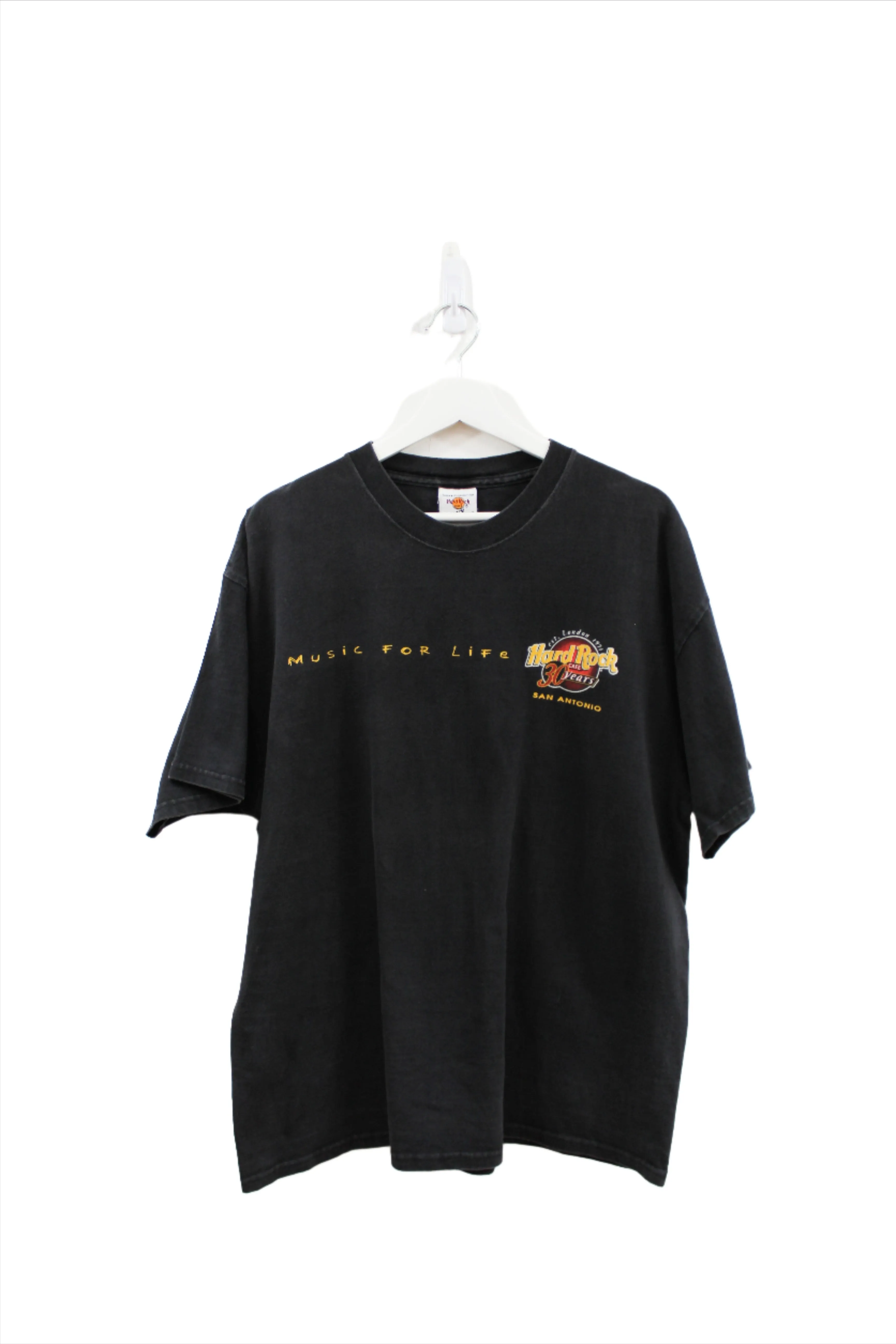 Z - Vintage Hard Rock Cafe 30 Years Anniversary San Antonio tee sold by HG Vintage