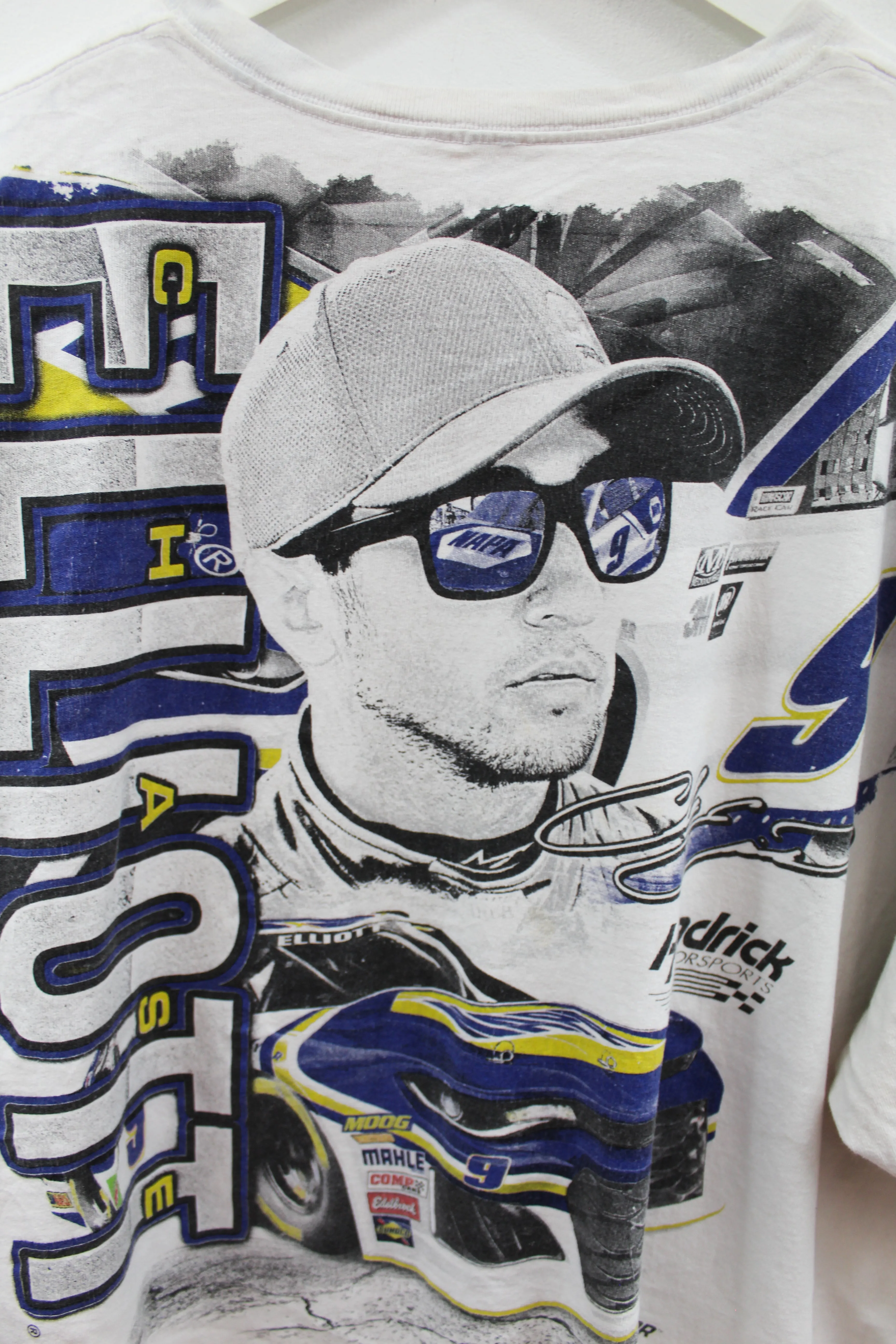 Z - Vintage Nascar Hendrick Motorsport Chase Elliot Jumbo Print Tee sold by HG Vintage product image thumbnail 4