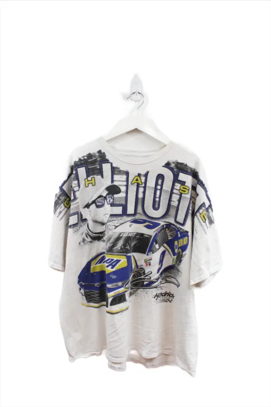 Z - Vintage Nascar Hendrick Motorsport Chase Elliot Jumbo Print Tee sold by HG Vintage