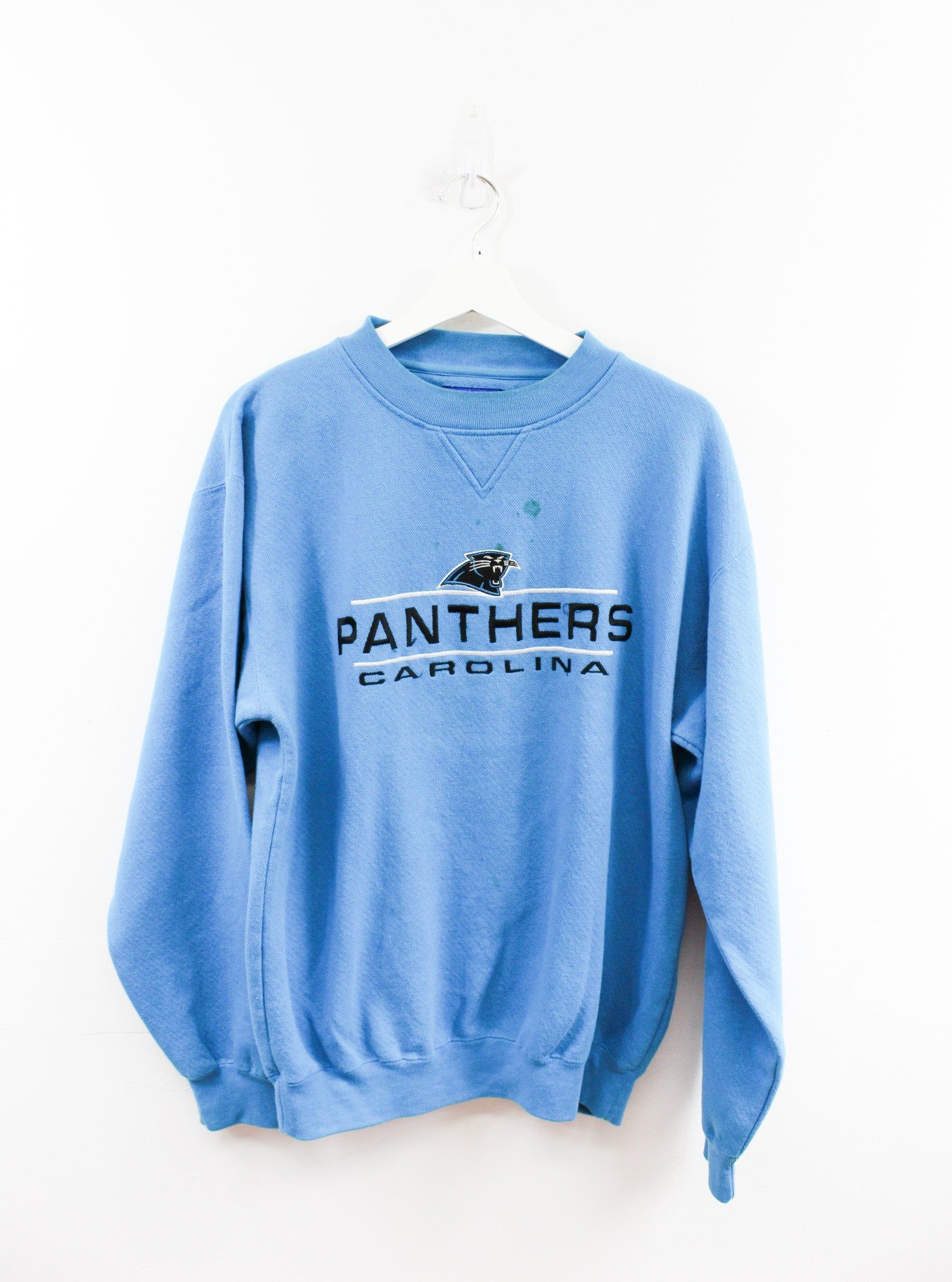 Logo 7 NFL Game Day Carolina Panthers Logo Crewneck sold by HG Vintage