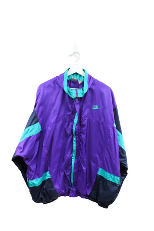 Z - Vintage Nike Windbreaker Purple/Teal sold by HG Vintage