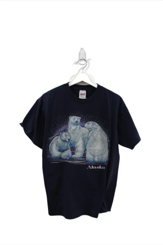 X - Vintage Single Stitch Alaska Polar Bear Anvil Tag Tee sold by HG Vintage