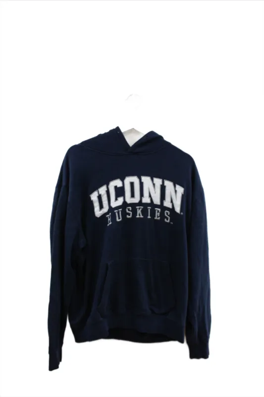 Z - Vintage University Of Connecticut Huskies Embroidered Script Hoodie sold by HG Vintage