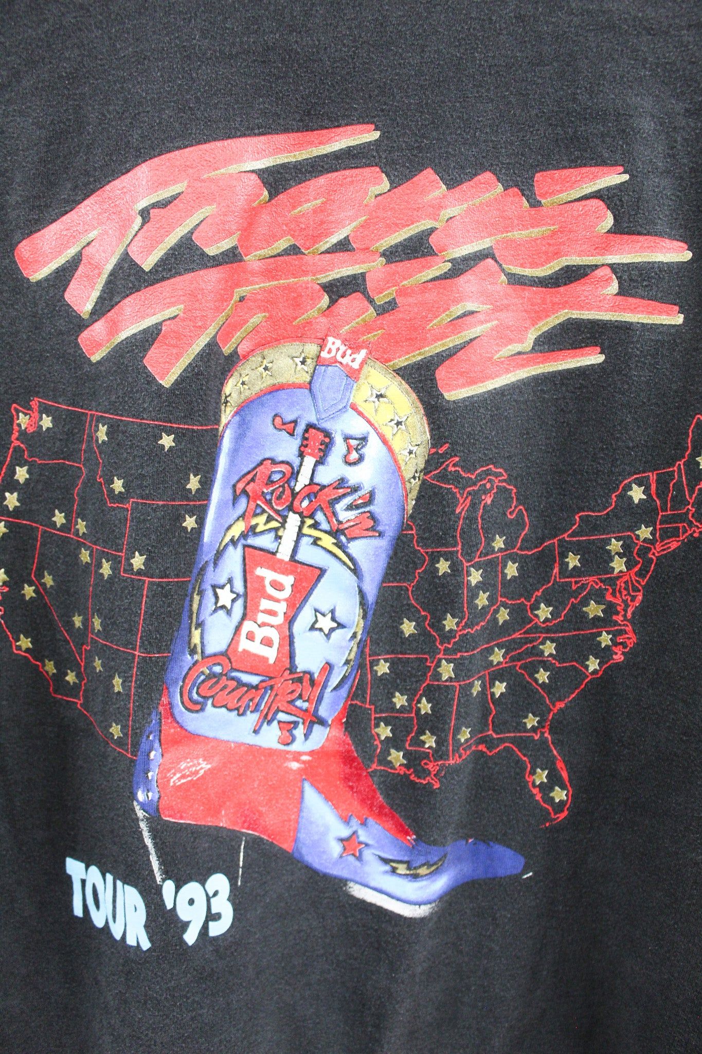 Vintage 93' Travis Tritt Tour Tee sold by HG Vintage product image thumbnail 4
